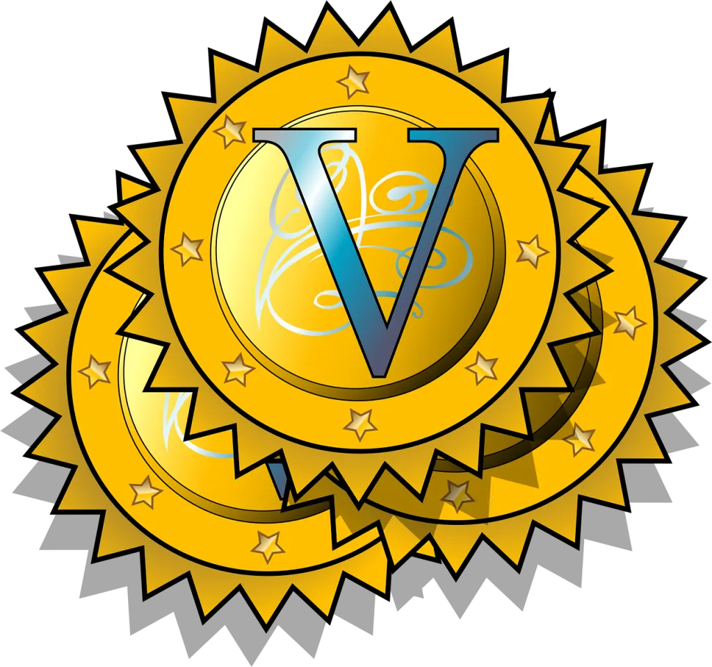 récompense de qualité décernée pour l'excellence et la performance exceptionnelles dans divers domaines.